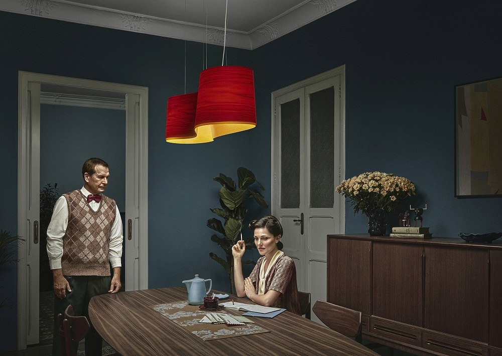 New Wave Suspension Lampe pendentif LZF Lamps