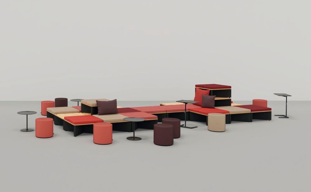 Plateforme de réinitialisation, système de plateforme modulaire Vitra