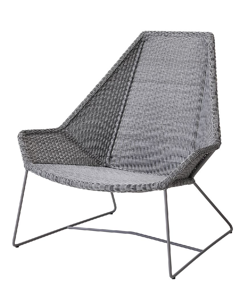 Breeze Chaise d'extérieur de highback Cane-Line