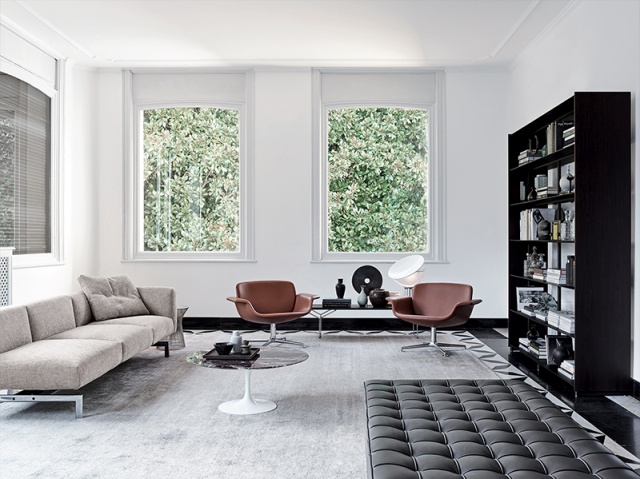 KN01 Lounge fauteuil pivotant Knoll International