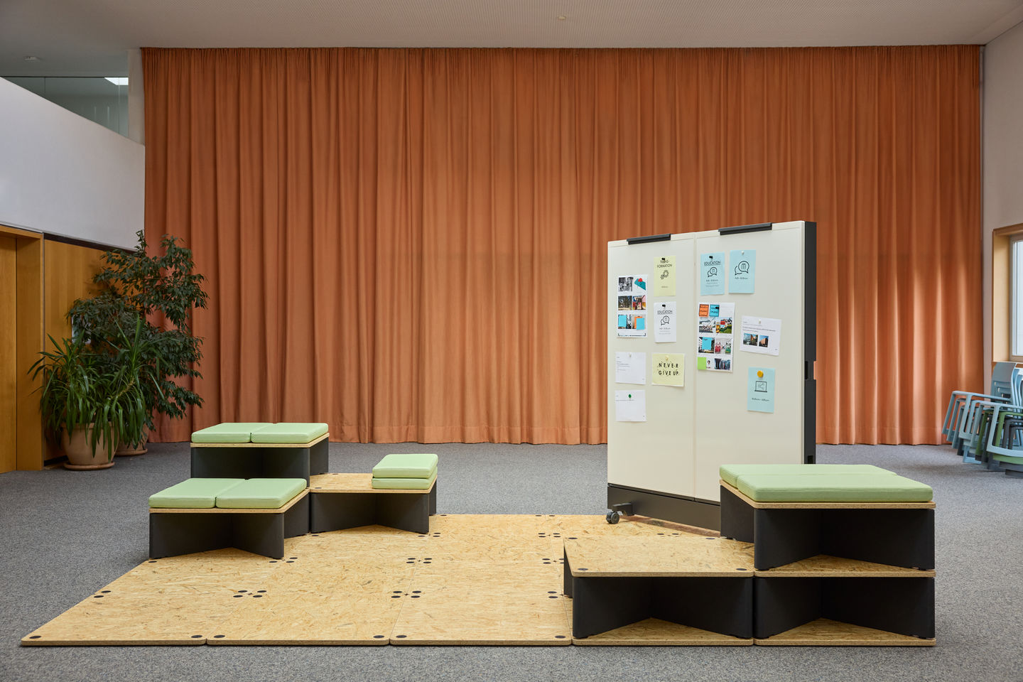 Plateforme de réinitialisation, système de plateforme modulaire Vitra