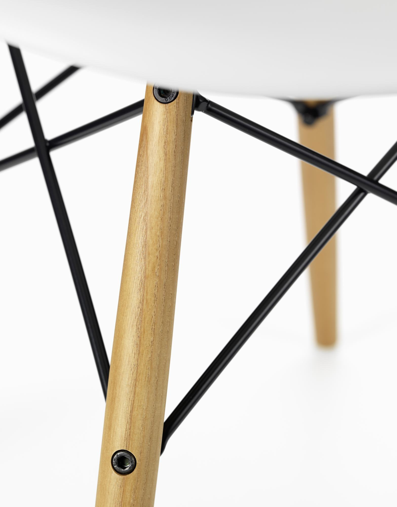 Eames Plastic Arm Chair DAW Stuhl Vitra - QUICK SHIP-Ahorn gelblich-Ocean Eames Plastic Arm Chair DAW Stuhl Vitra - QUICK SHIP-Ahorn gelblich-Ocean