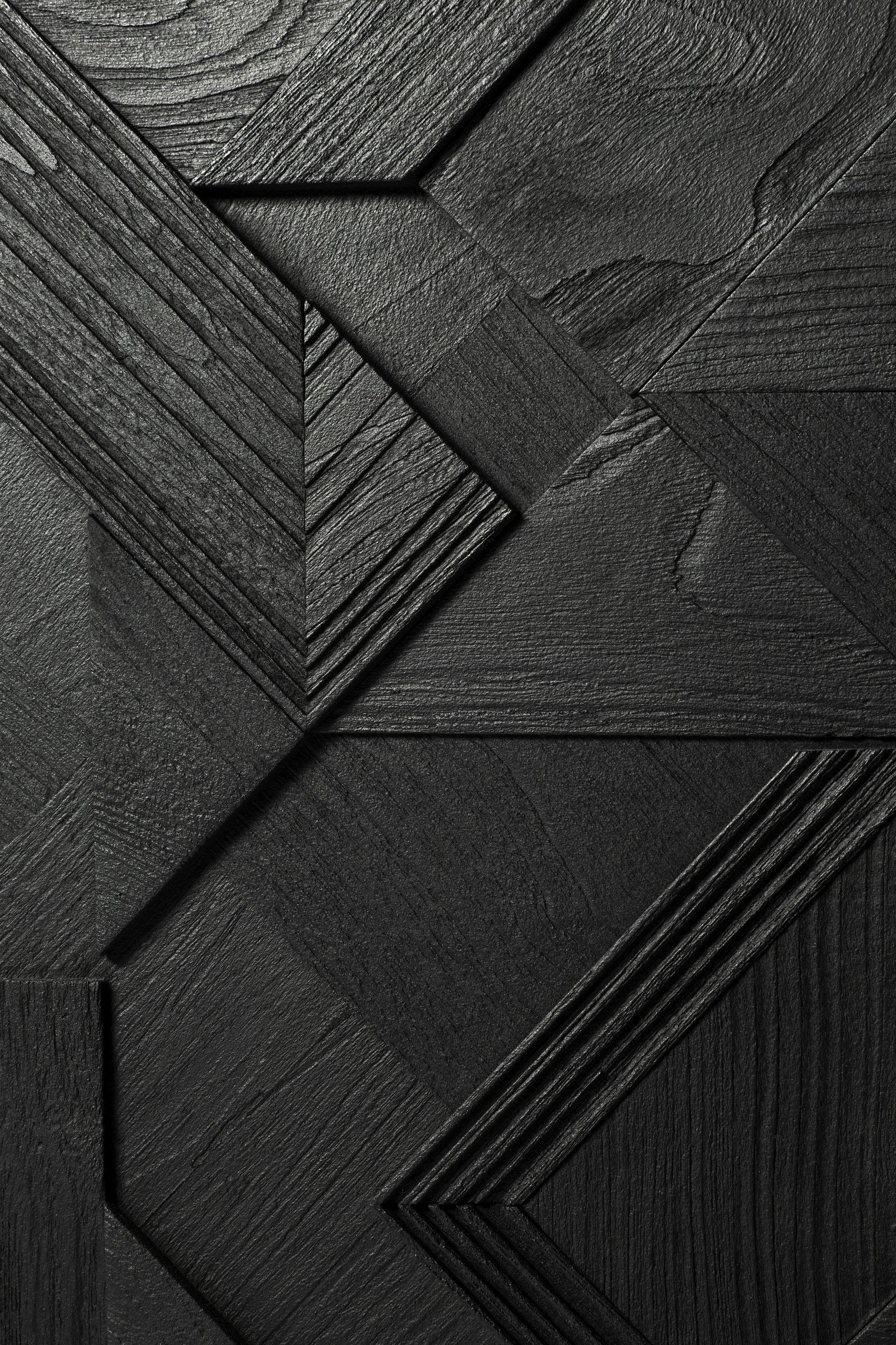 Graphic Buffet en teck noir Ethnicraft