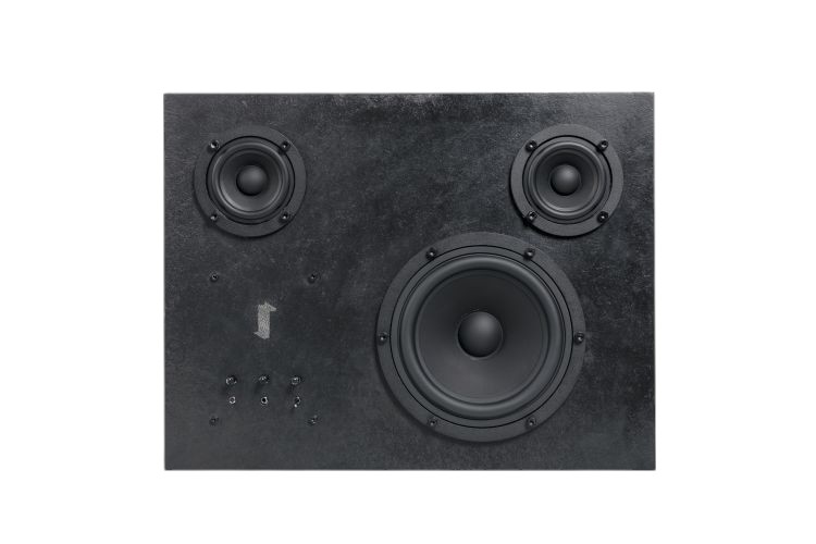 Haut-parleur en acier Transparent Haut-parleur en acier Transparent