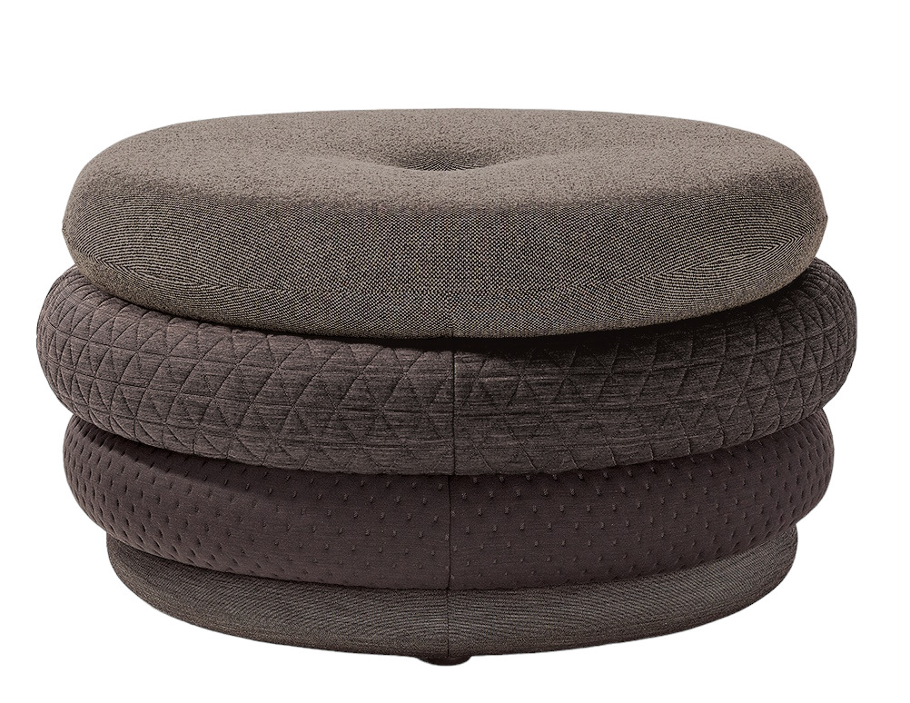 Fat Tom Pouf Lounge - Tabouret sans pieds Richard Lampert Marron