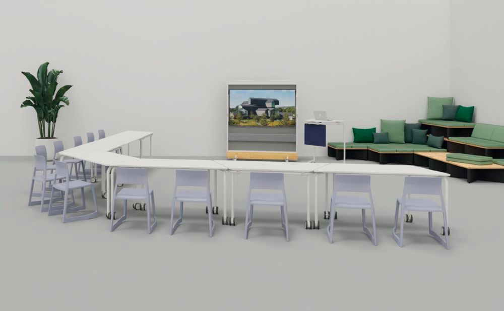 Table de réunion du sommet des scouts Vitra