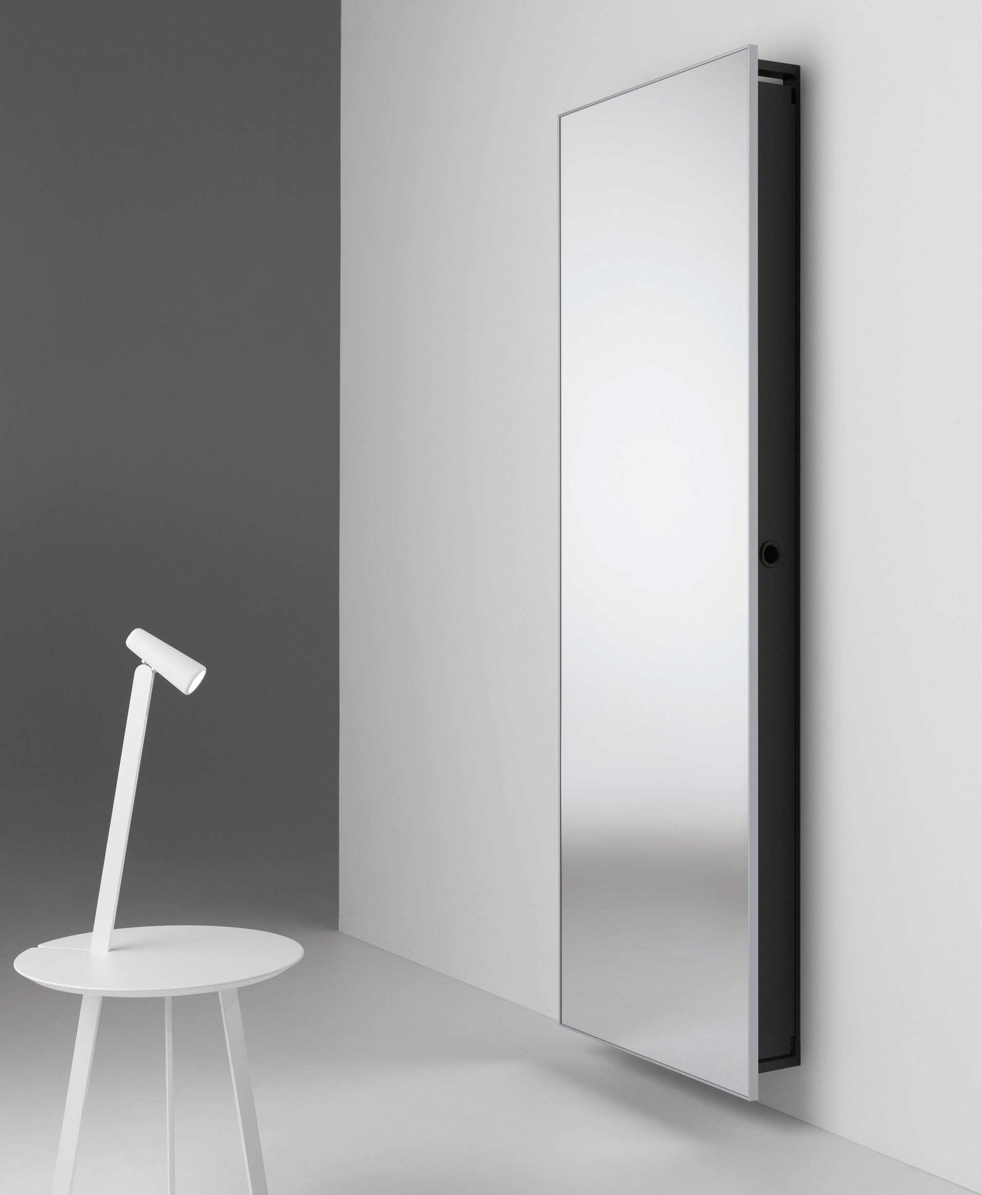 Albino Torcia Table d'appoint blanc Casamania Horm