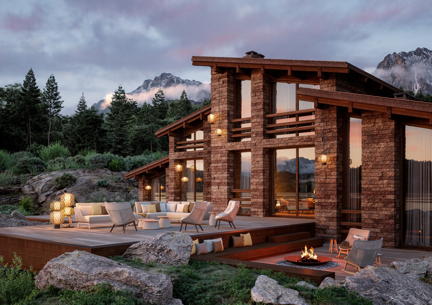 MBARQ Outdoor Canapé module gauche DEDON