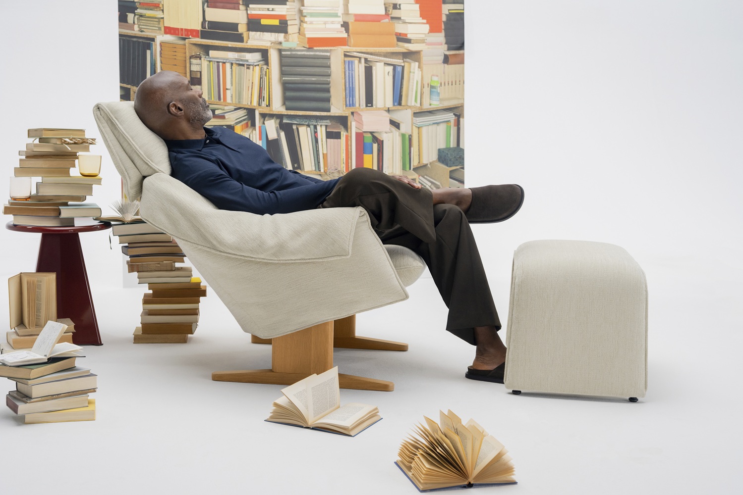 Bascule Fauteuil à dossier haut avec banquette Vitra