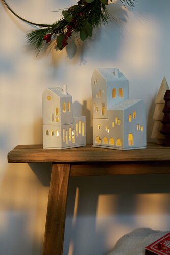 Maison lumineuse Maison empilée des arcs Räder