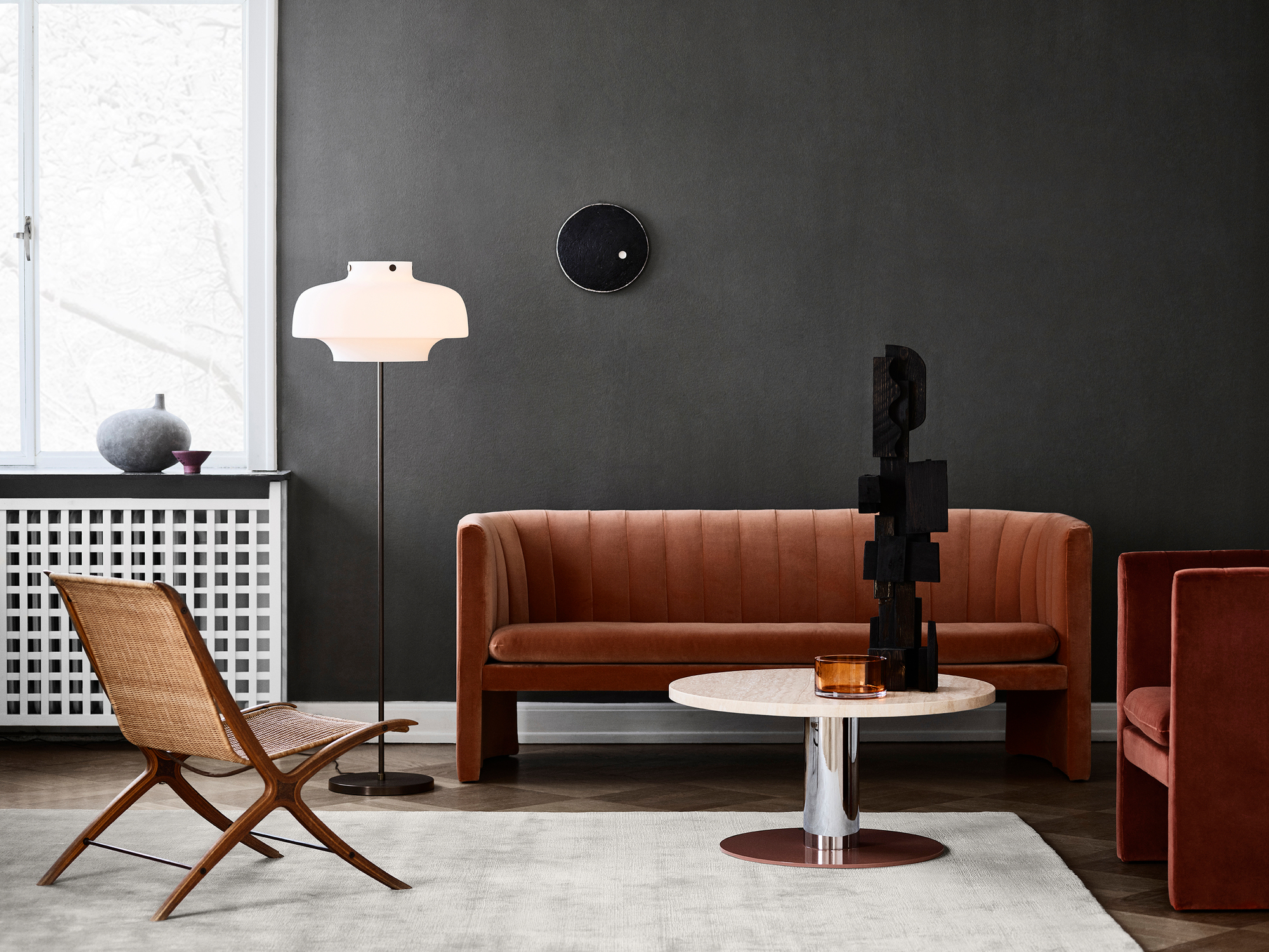 Loafer 3-Places Sofa SC26 AndTradition