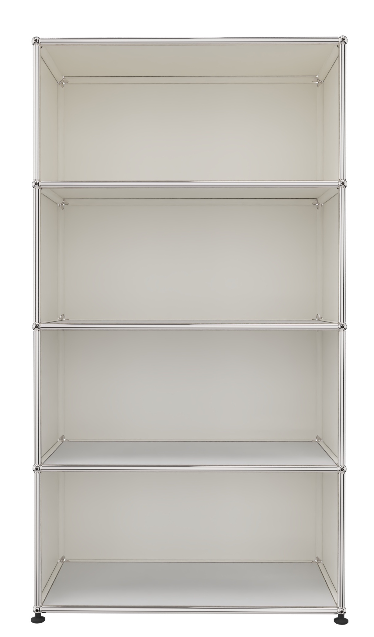 USM Haller Étagère Ouvrir H 144 cm Blanc pur - FAST DELIVERY