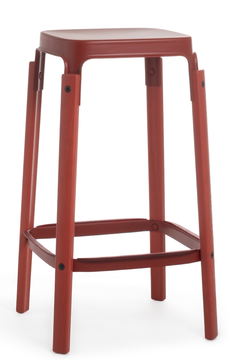 Steelwood Stool Tabouret H 68 cm Magis