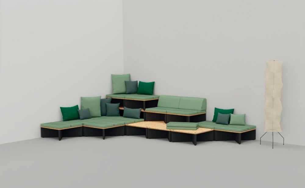 Plateforme de réinitialisation, système de plateforme modulaire Vitra