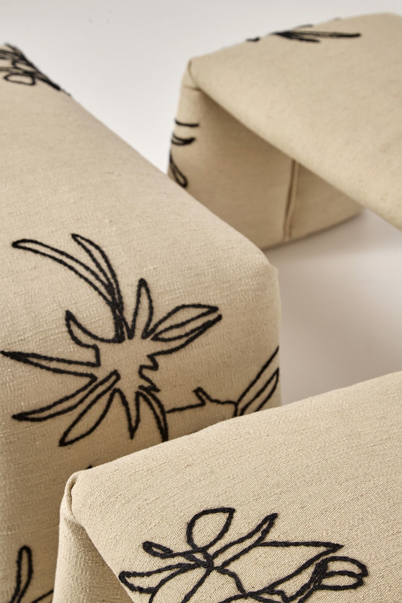 Folded Patterns Flower Bench Banc Nanimarquina