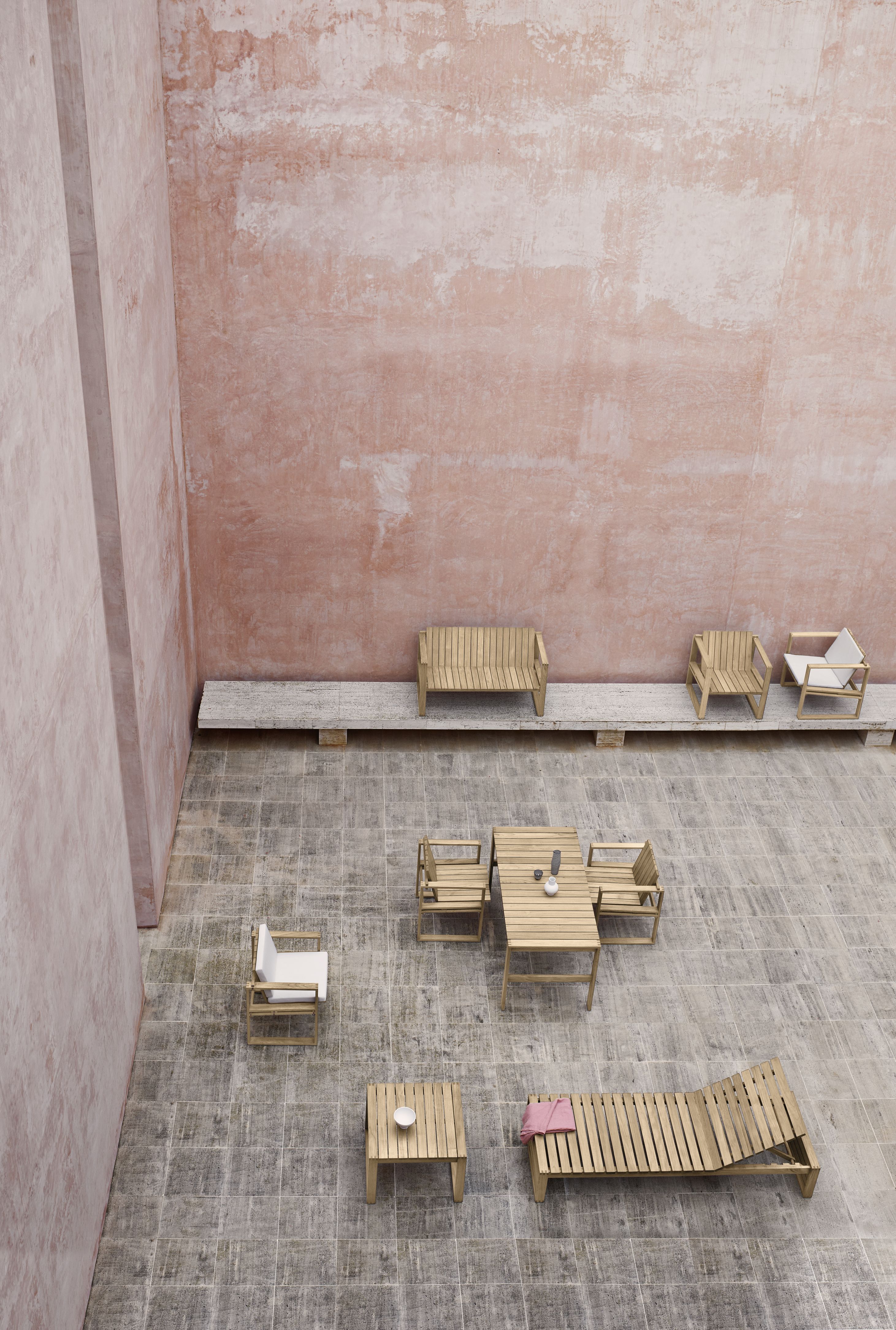 Kjaer chaise longue Outdoor Carl Hansen & Søn