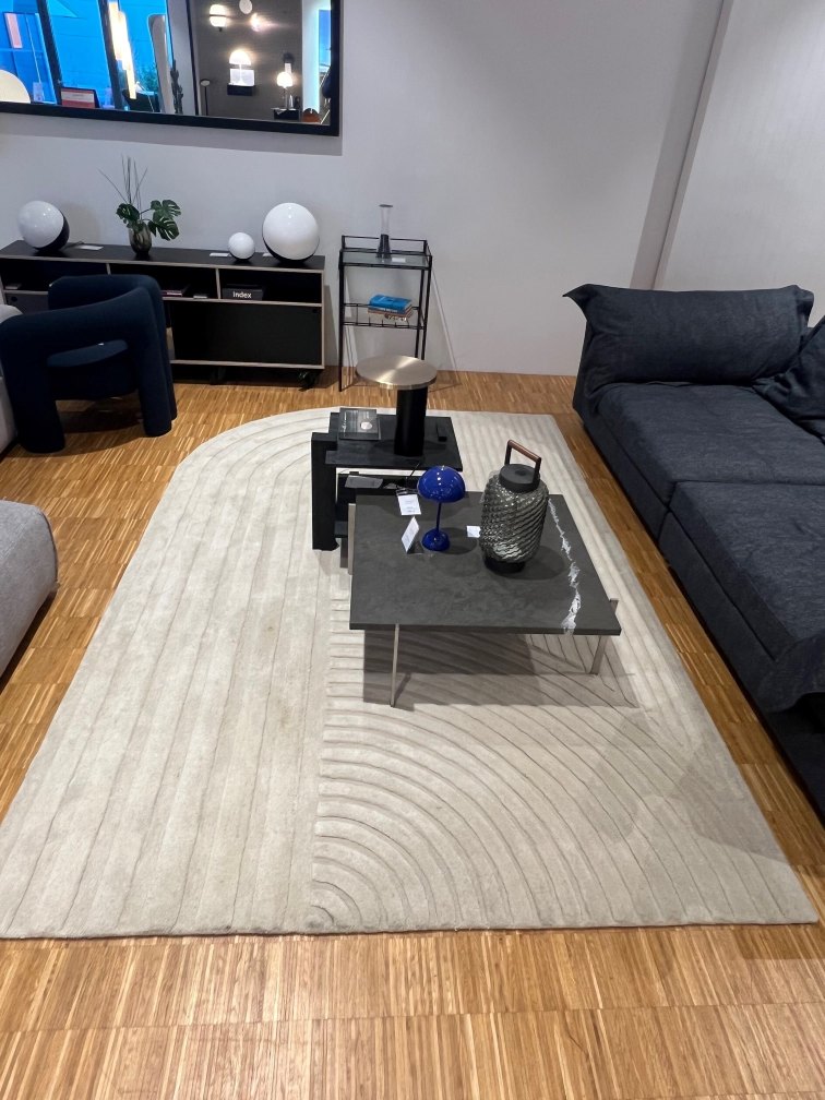 Tapis Relevo Rug 200 x 300 cm Off white Muuto PIÈCE D'EXPOSITION