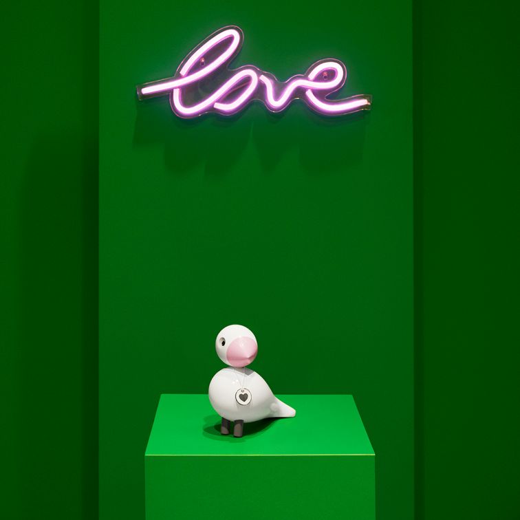 Oiseau chanteur Love Kay Bojesen