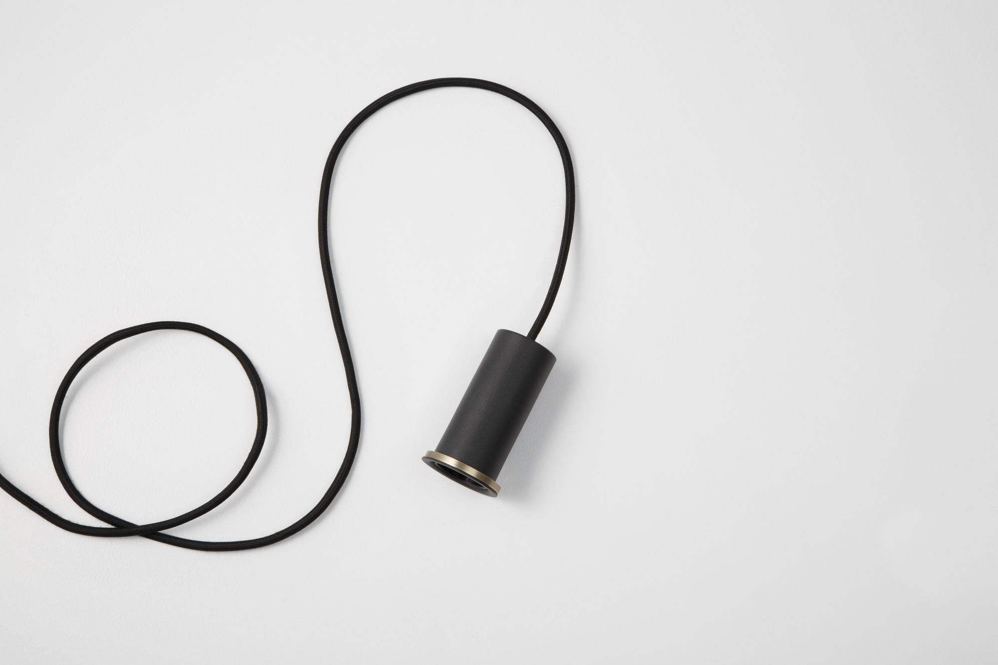 Collect Pendant low black lampe suspension basse noire Ferm Living OFFRE SPECIALE