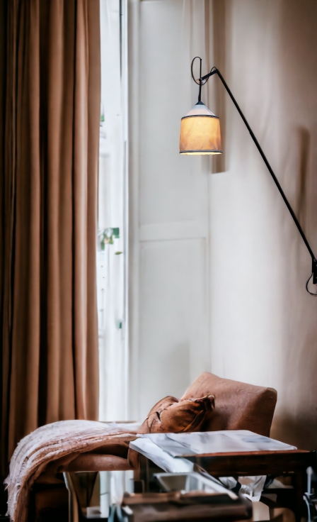 Jaima P307 + abat-jour 71 applique marset  