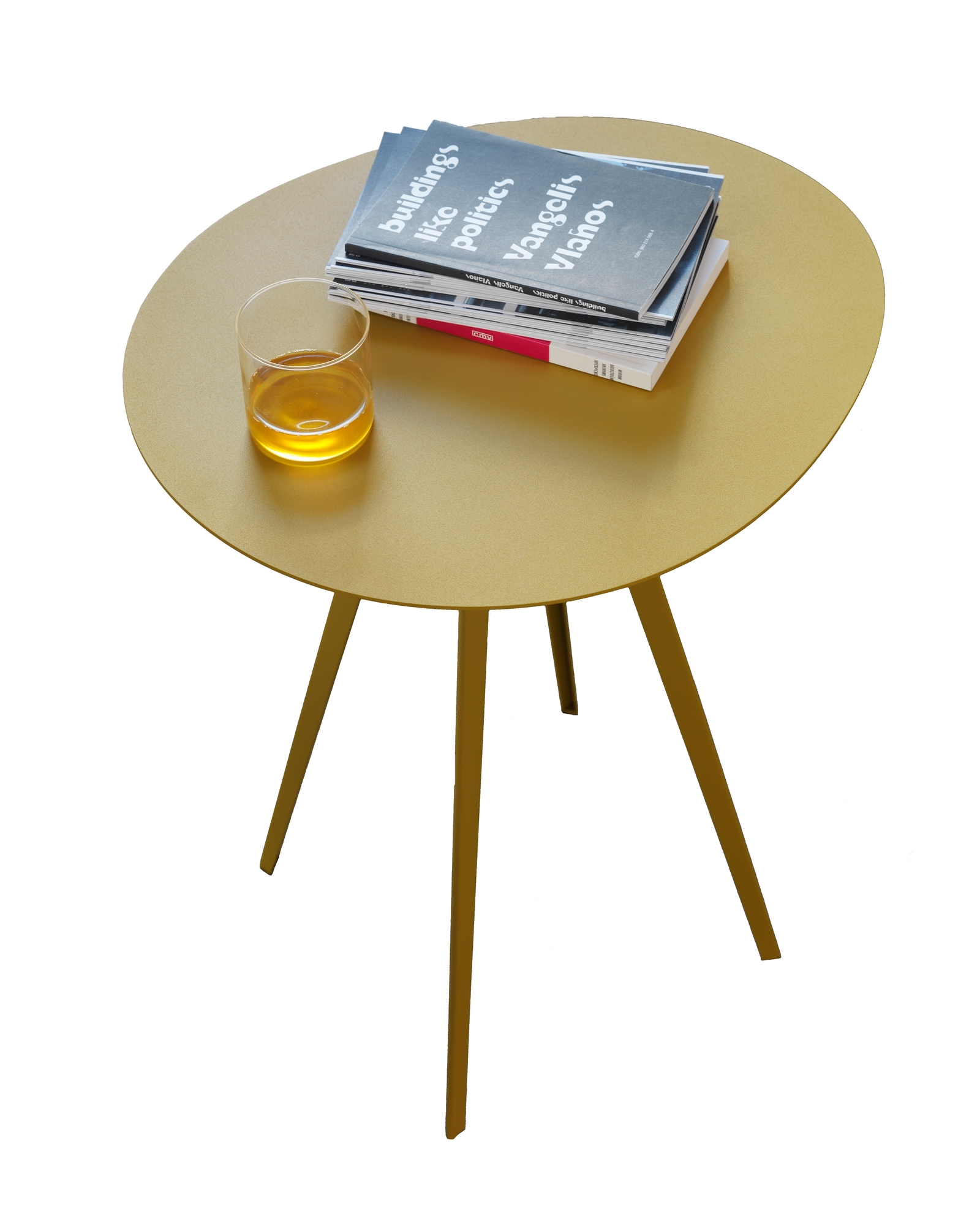 Agorà Table d'appoint grande Segis moutarde