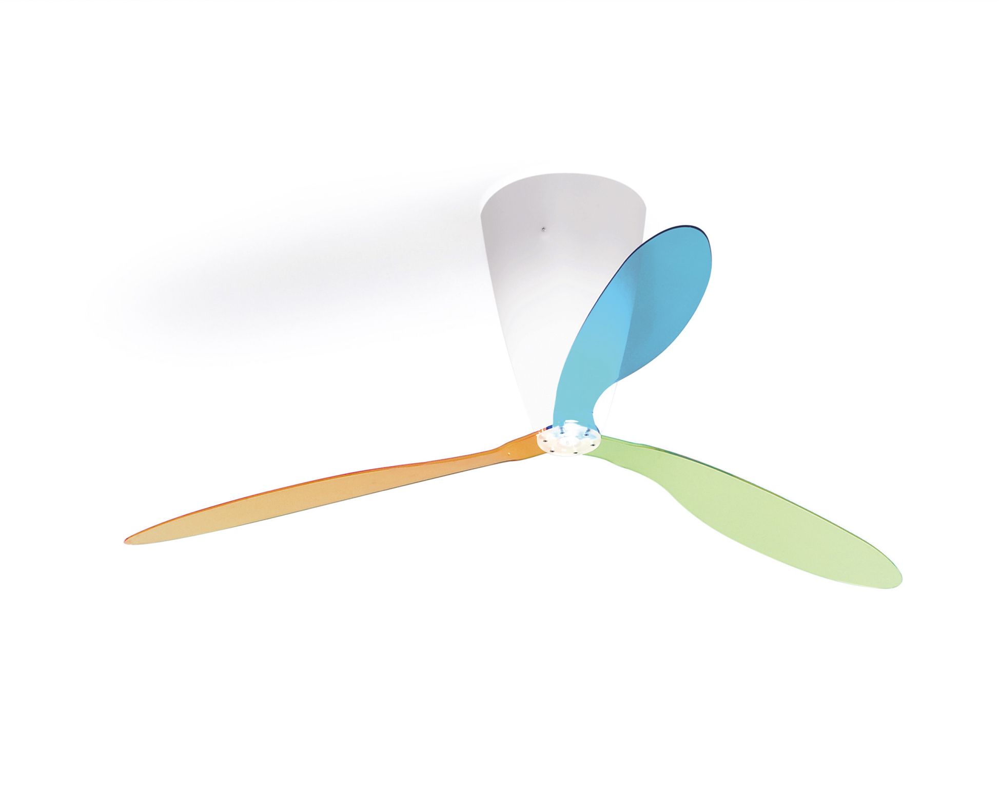 D28 Blow plafonnier et ventilateur Luceplan