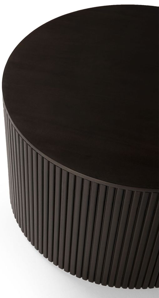Roller Max Table d'appoint ronde brun foncé Ethnicraft