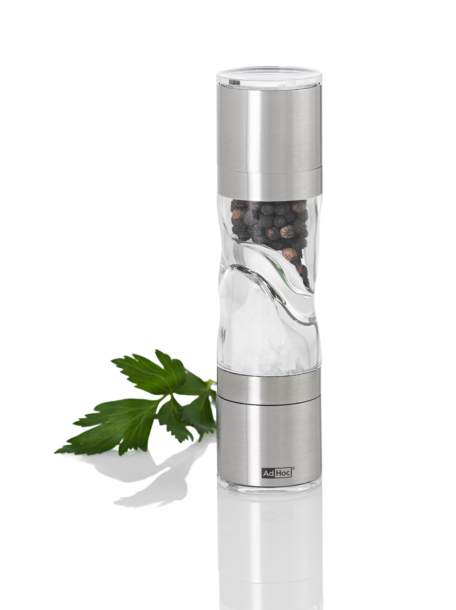 Duomill Pure Mini moulin à poivre et à sel double AdHoc OFFRE SPECIALE