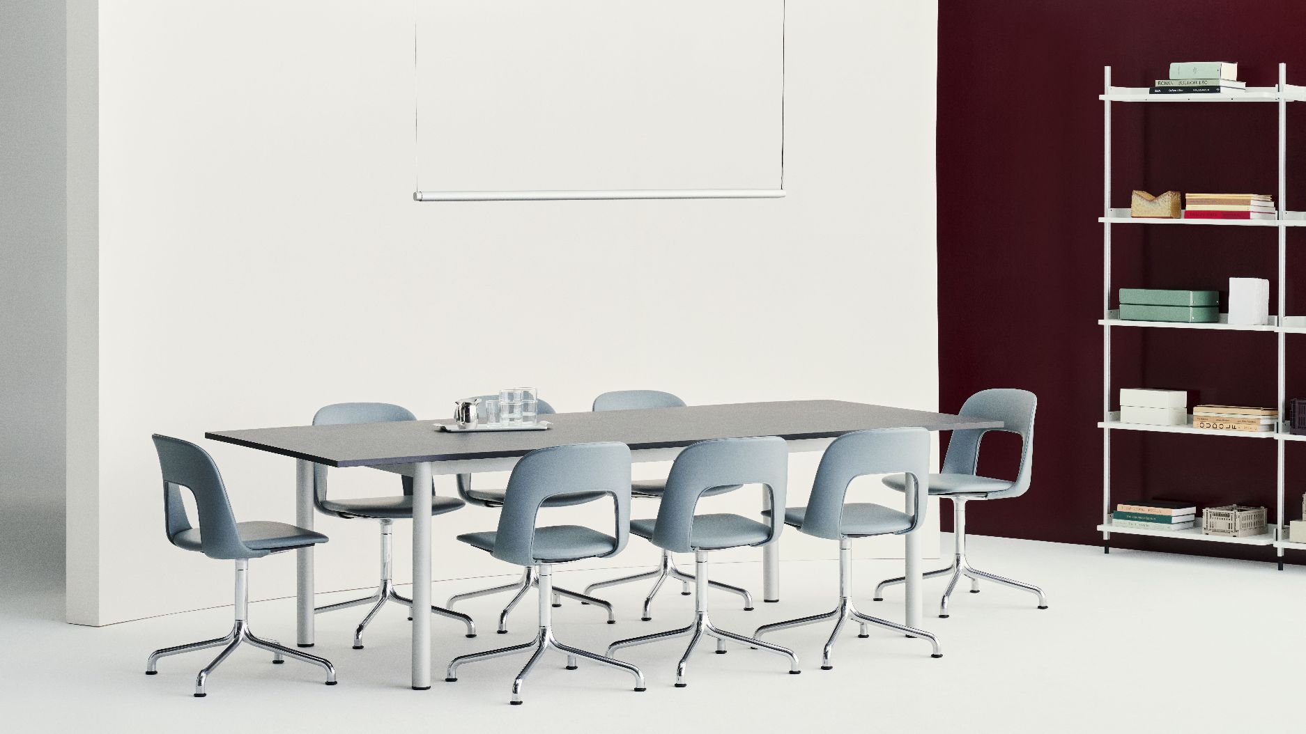 Layout Side Chair 154 Chaise pivotante 4 étoiles Hay 