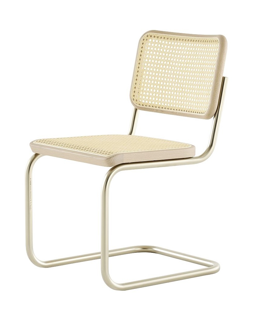 JS. Thonet by Jil Sander S 32 V / S32V Chaise cantilever Thonet