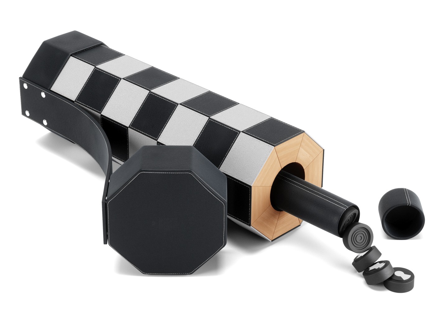 Rolz Chess / Checkers Ser Set mobile d'échecs et de dames Umbra OFFRE SPECIALE