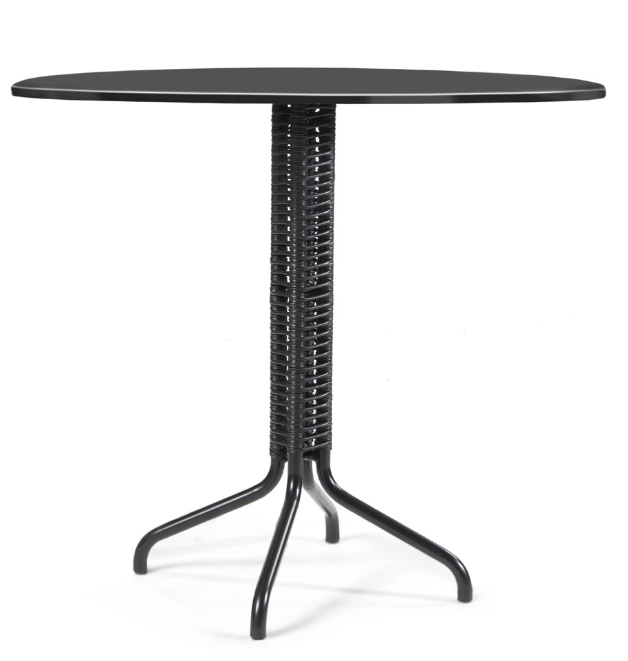 Cielo Table Table Outdoor ames Noir / Noir / Noir