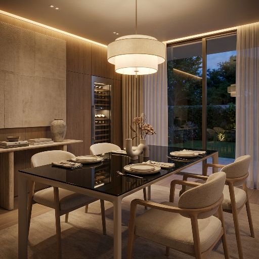 Maki Table Table de salle à manger Kristalia