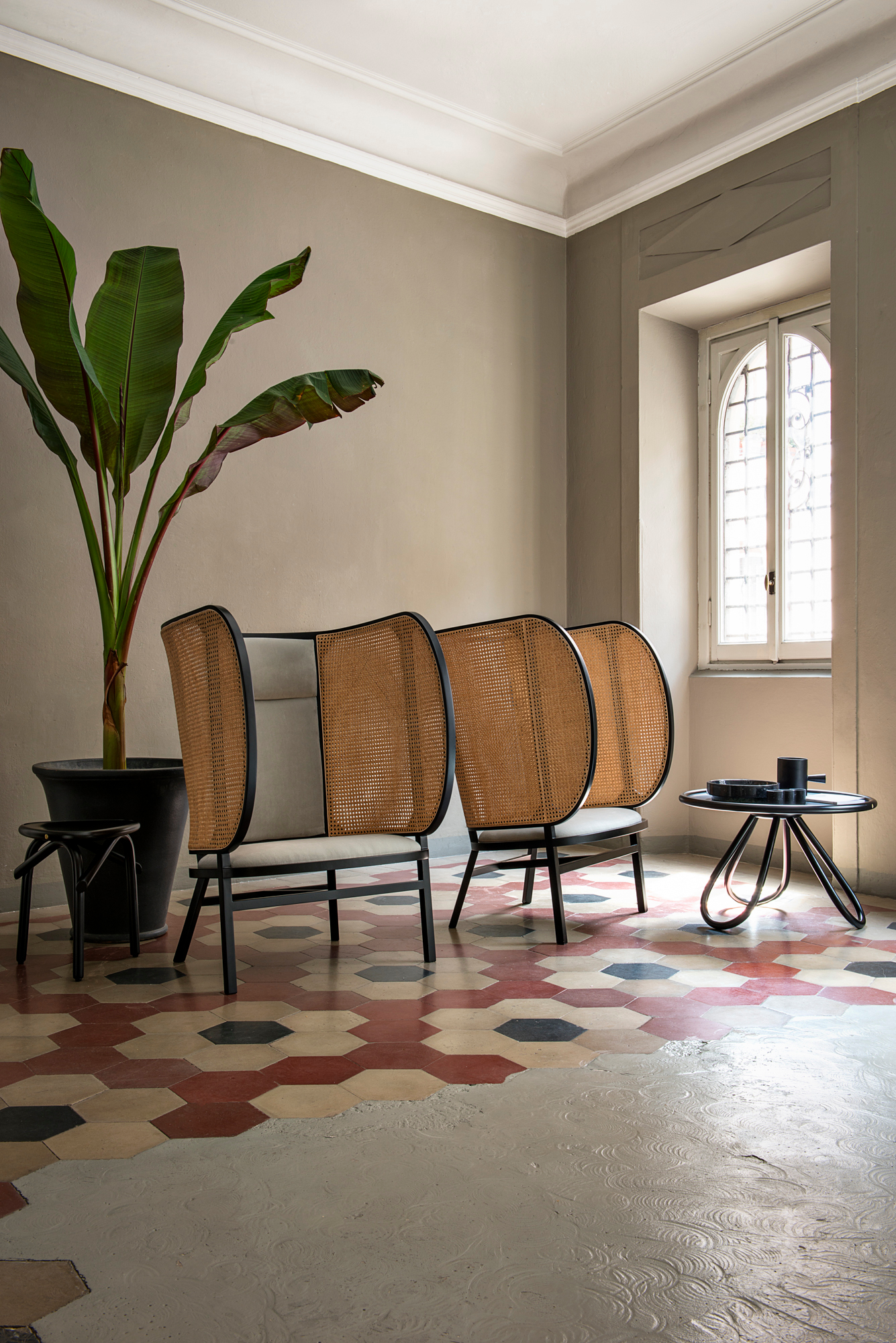 Arch table de salon laqué Wiener GTV Design