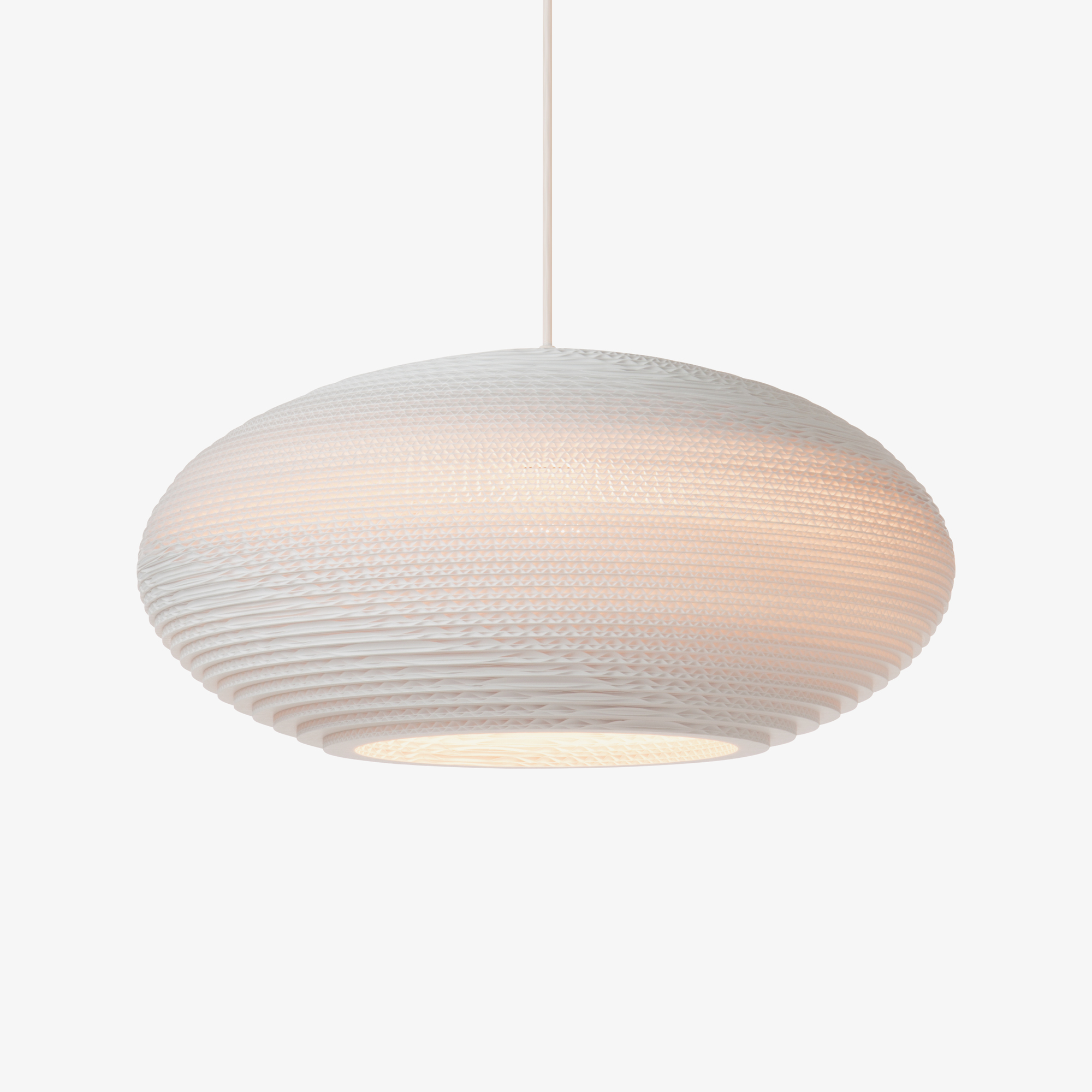 Scraplights Disc 16 Lampe suspendue Blanc Graypants