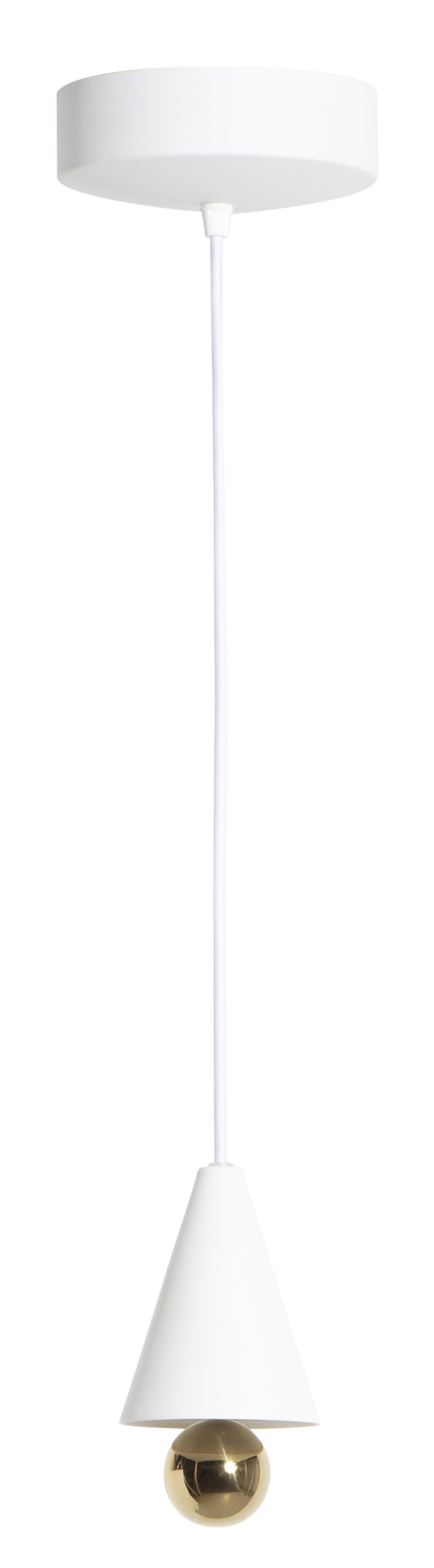 Cherry Pendant light Lampe à suspendre XS Petite Friture Blanc