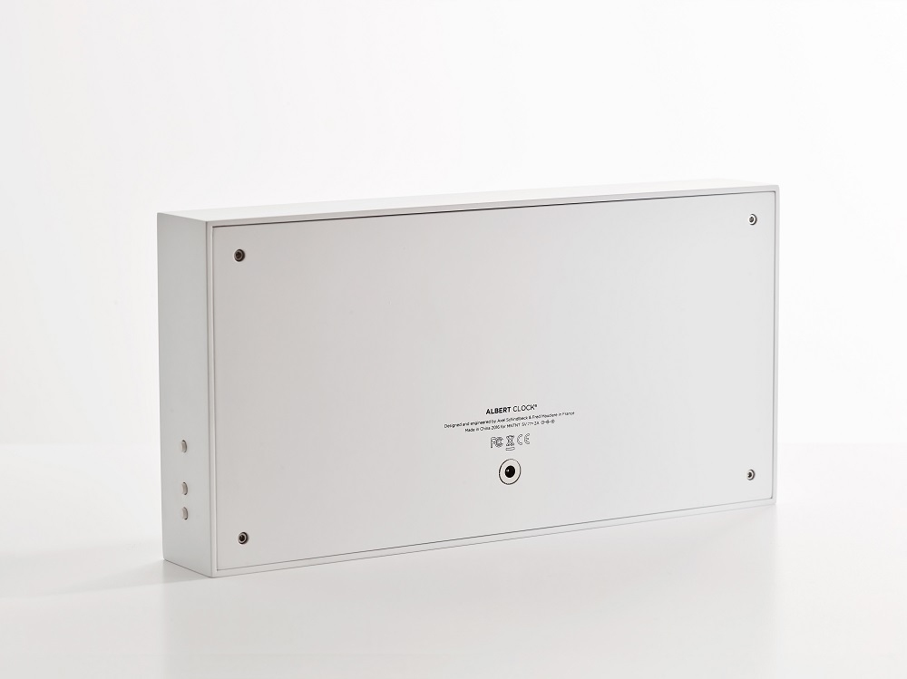 Digital clock LED Horloge numérique / Horloge de table Albert Clock Blanc
