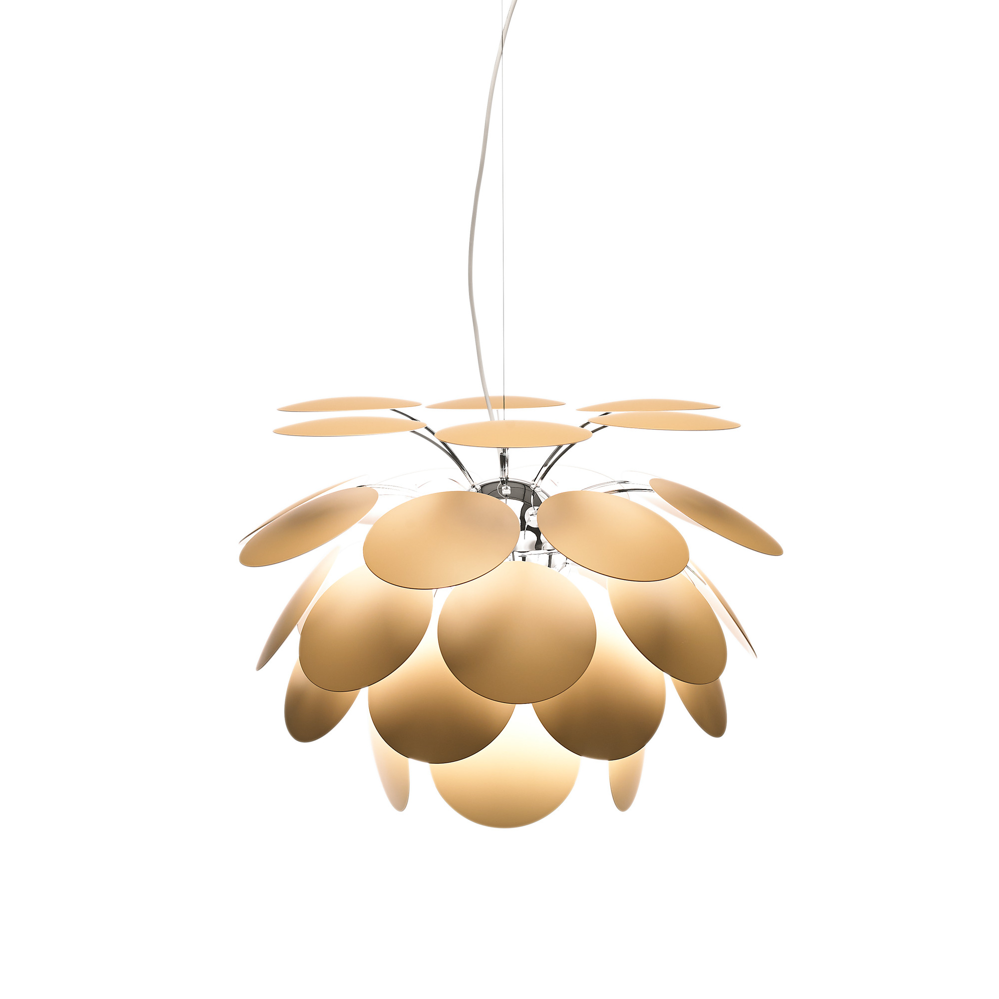 Discocó 68 / Discoco 88 LED Lampe suspension marset beige mat