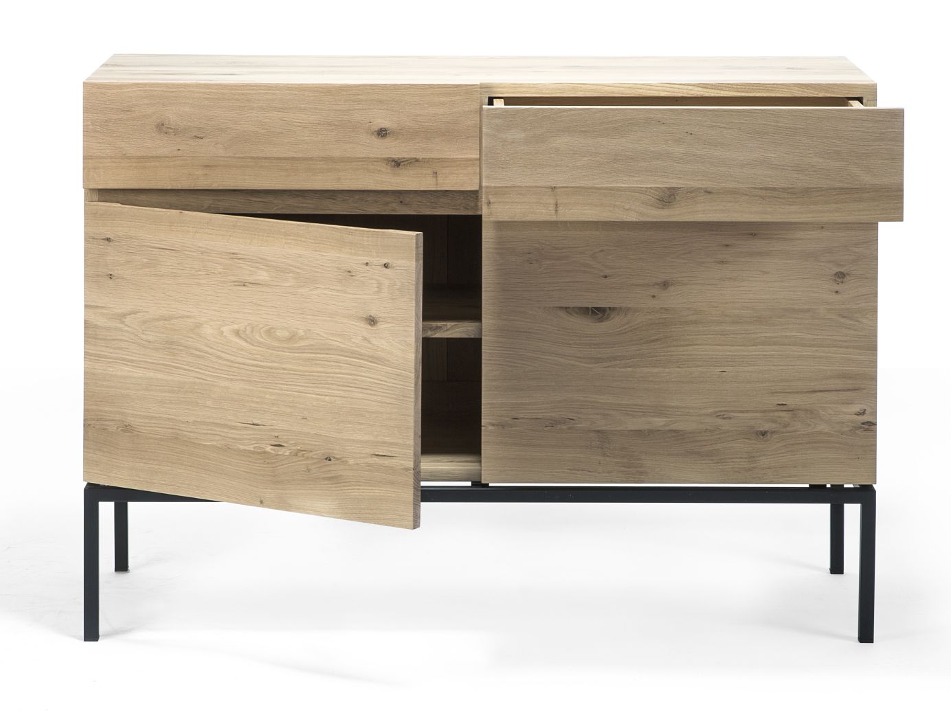 Ligna buffet chêne pieds noir Ethnicraft
