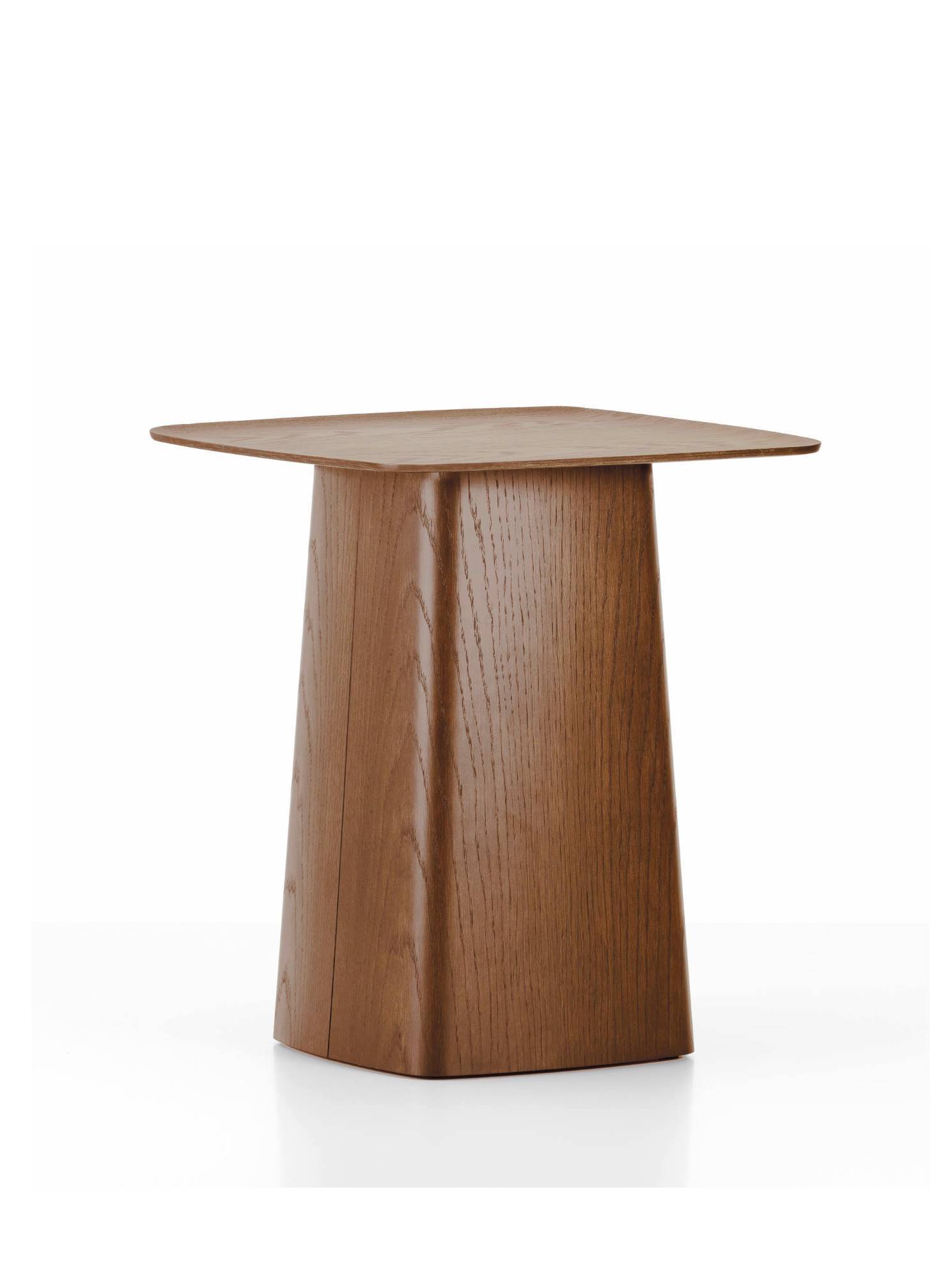 Petite table d’appoint noyer Wooden Side Table  Vitra