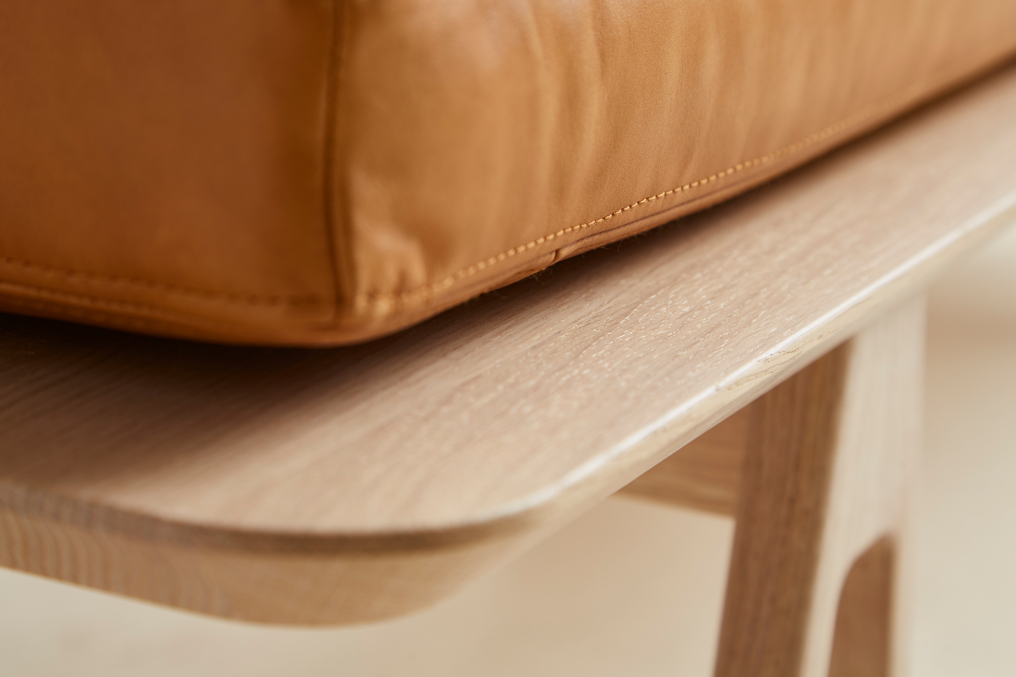 Level Daybed Fainéant Chêne/Cognac Woud