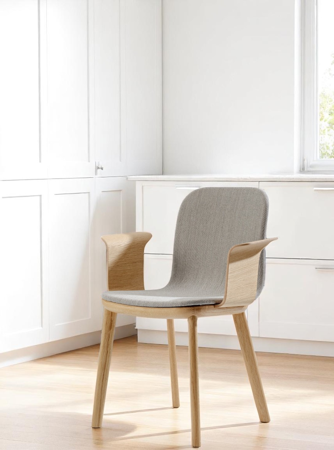 Aeon Comfort Chair Chaise avec accoudoirs Entièrement rembourrée Zeitraum