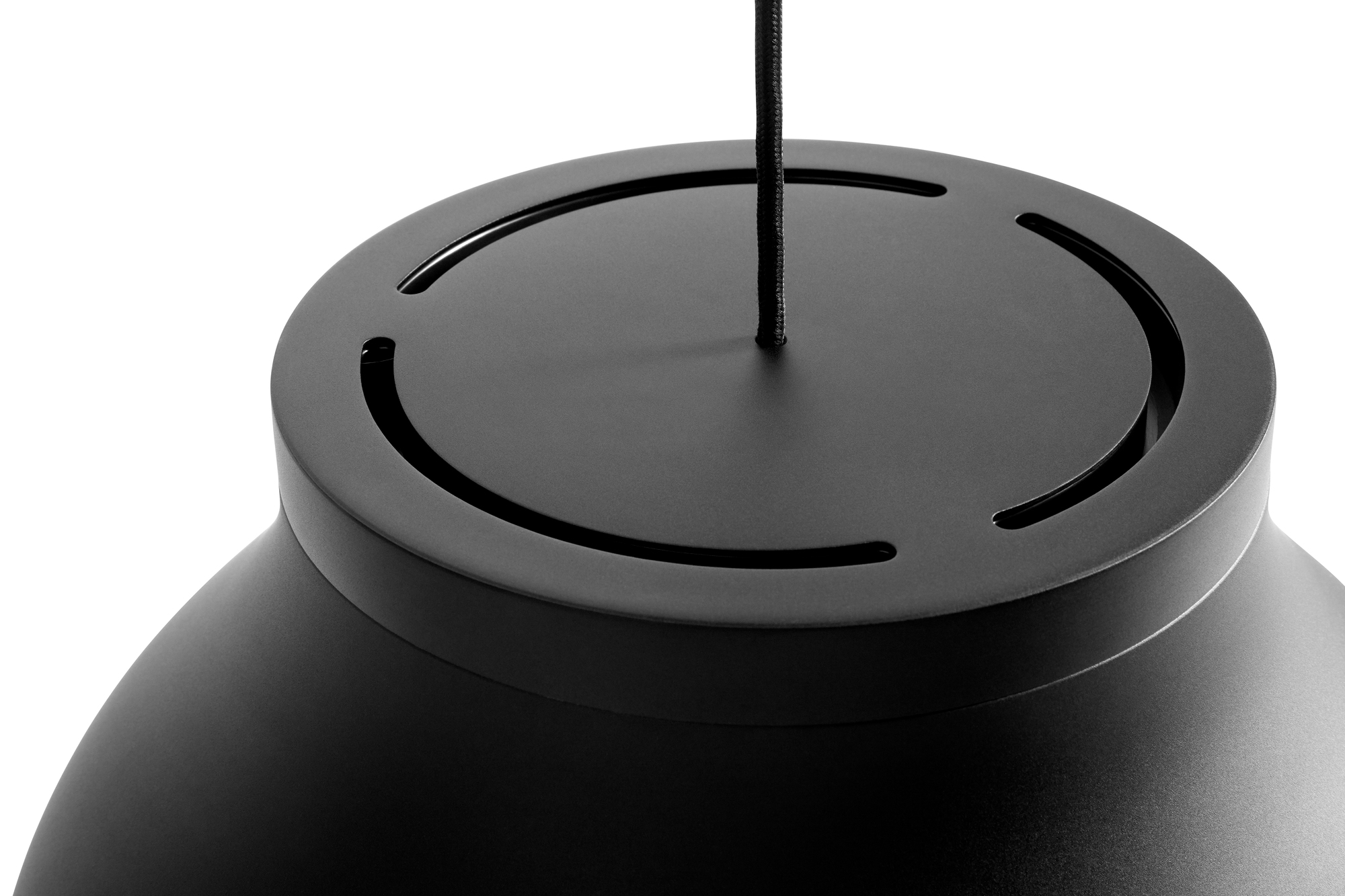 PC Pendant Lumière pendentif M Hay noir