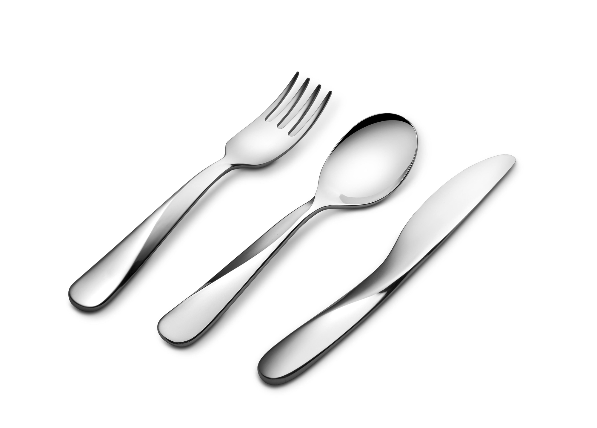 Giro Kids Collection Ensemble de Couverts pour Enfants en Acier Inoxydable Alessi