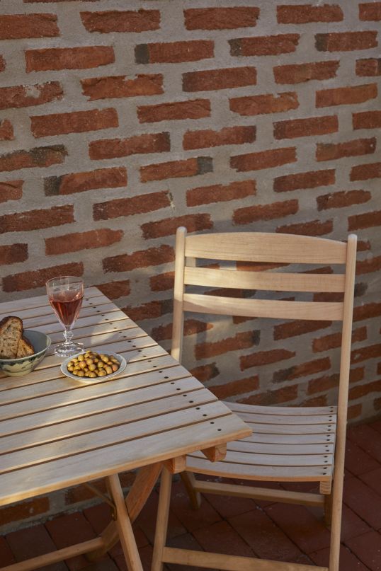 Selandia Table 75 Table d'appoint extérieure Skagerak by Fritz Hansen