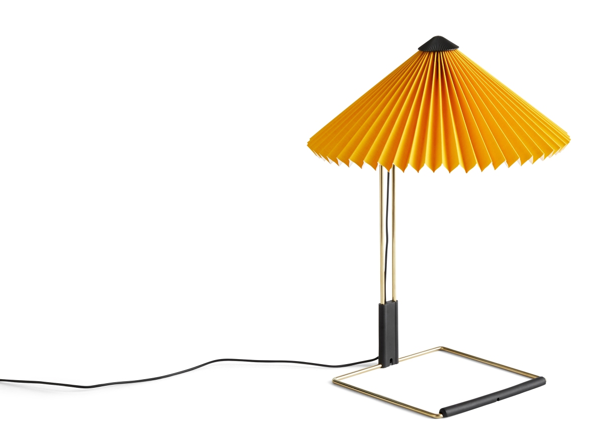 Matin Table Lamp S Lampe de Table Jaune Hay