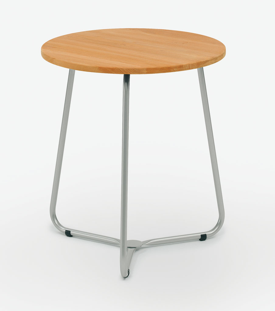 Balcony Table de bistrot avec structure en acier inoxydable Weishäupl