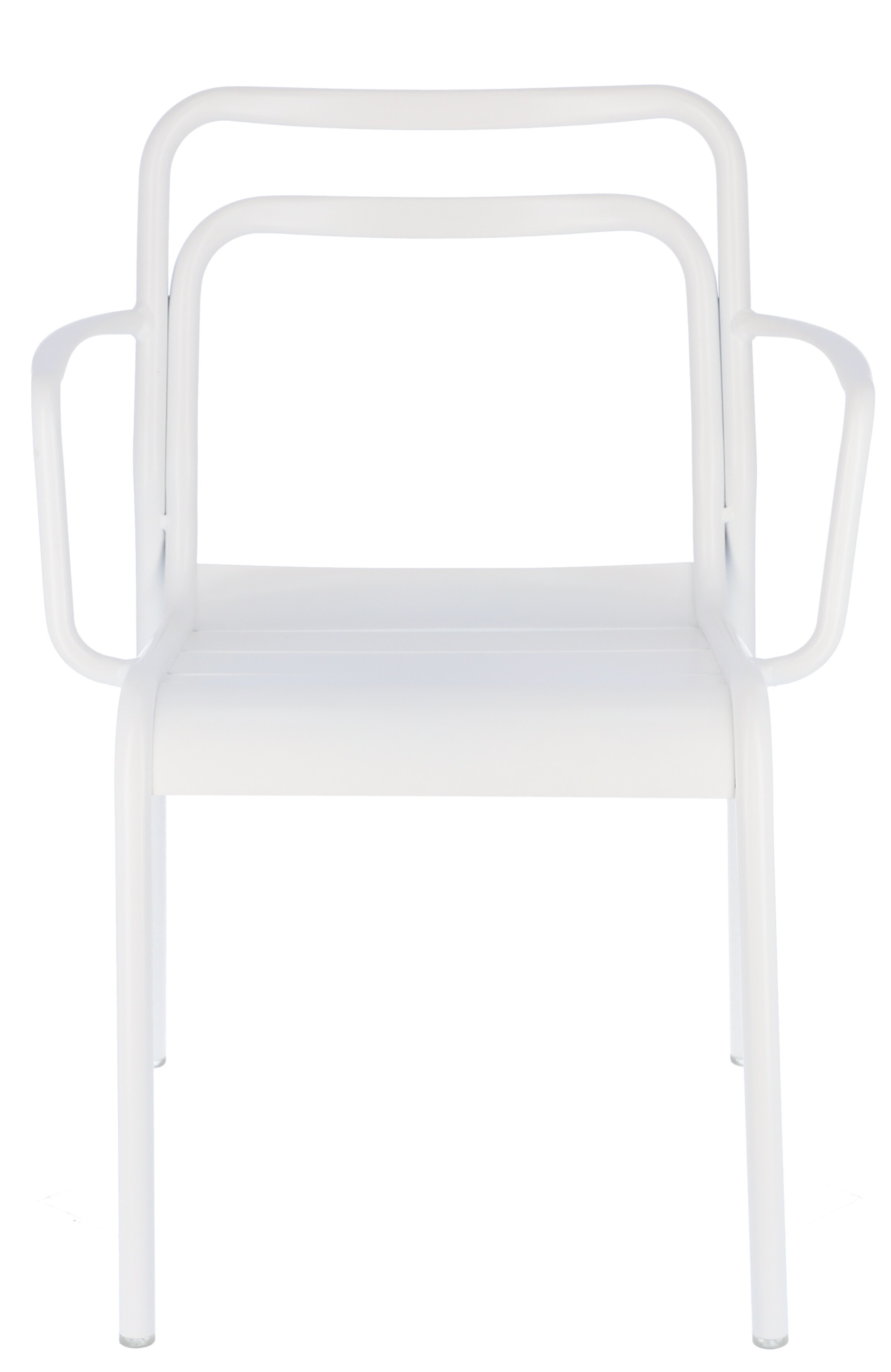 Live fauteuil empilable Outdoor Jan Kurtz Blanc