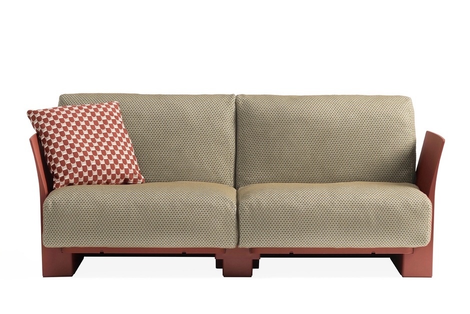 Pop Outdoor Canapé monobloc 2 places Kartell