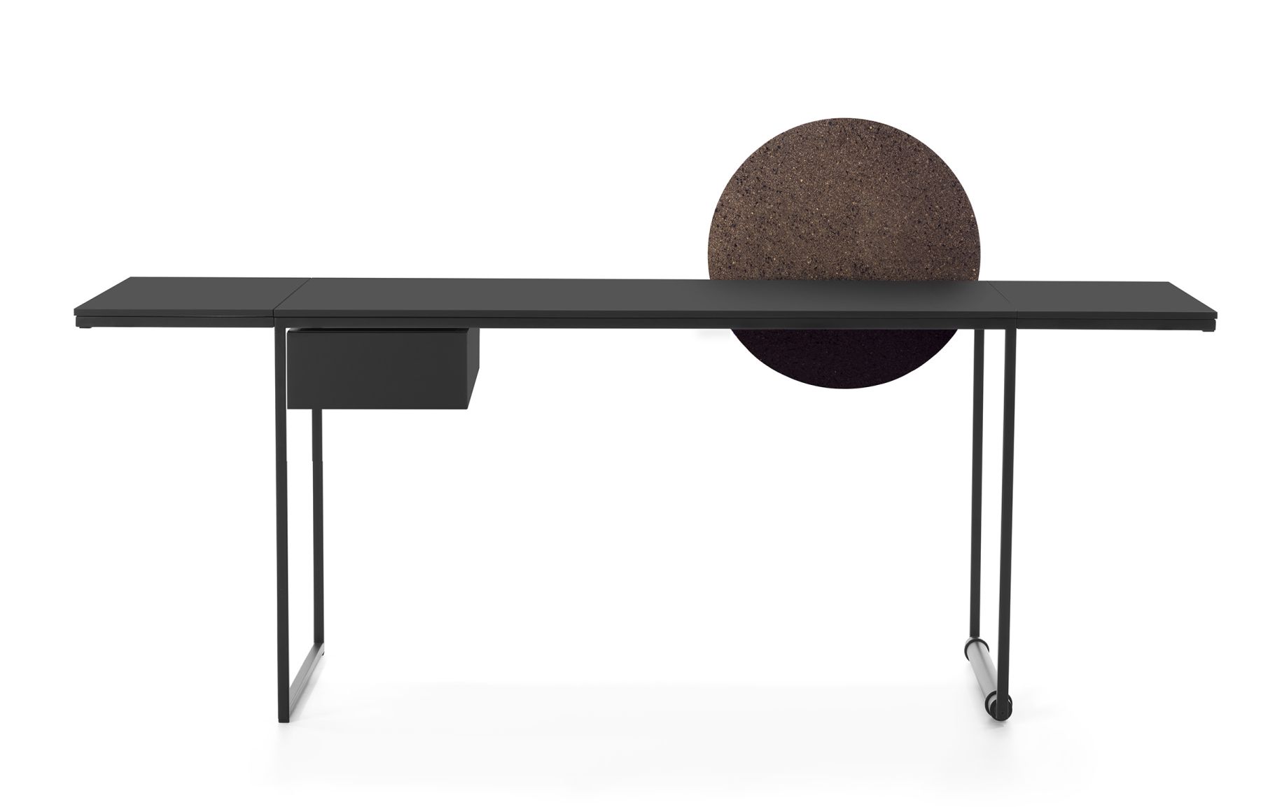Macis Bureau avec tiroir, rallonges et tableau d'affichage Opinion Ciatti